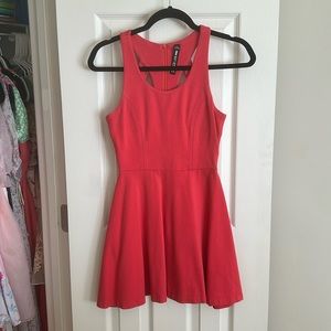 Cute red orange dress!